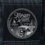 Handmade Morgan Wallen Dangerous Plaid Shirt with Graphic Patch Photo 2