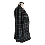 Vintage CASABLANCA Plaid Button front Blazer Jacket. Size 12. Photo 4