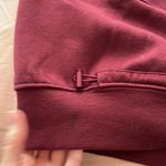 Anthropologie Daily Practice Hooded Mini Dress - Wine XL Photo 3