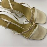 Jacqueline Ferrar  • Champagne Cream Glitter Strappy Heels Photo 37