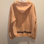 Talentless  Peach Sweater with Black Text Photo 2