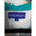 Ro's Garden Floral Babydoll Oversized Dress Size Small Blue Photo 2