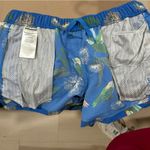 Patagonia  barely baggies shorts 2.5” parrots birds print port blue performance Photo 6