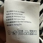 TWOI Design Lab Pin Striped High Waist Straight Leg Pull On Casual Pants Office Black Photo 14