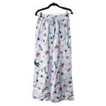 Hill House NWT Skylar Linen Pans Sea Creatures Blue Sz M Photo 2