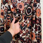 Retro Boho Floral Print 70s style top size XL Photo 6