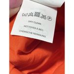 J.Crew  Red Linen Skirt Size 0 Womens Mini A-Line Button Accent‎ Career Photo 3