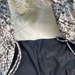 Apt. 9  MULTICOLORED GEOMETRIC PATTERN ONE PIECE SWIMSUIT W/BLACK BOTTOM SZ 18 Photo 6