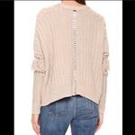 360 Cashmere  Italian Yarn Fringe Cardigan Photo 2