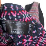 ASOS Multicolor Tribal Criss Cross Cutout One Piece Swimsuit Size 4 Photo 4