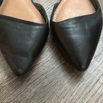 ALDO  Black Leather D’Orsay Pointed Toe Flats‎ Women’s Size 6.5 Photo 7