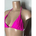 Good American New. pink embossed bikini. Small. Photo 5