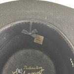 ROCKMOUNT RANCH WEAR Black Felt Wool Silver Concho Edgy Western Cowboy Hat Photo 8