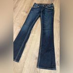 Rock Revival  Dark Wash Boot Cut Denim Blue Jeans Photo 2