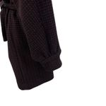 Ba&sh Dimitri Dress Mini Sweater Belted Jacquard Black Red Size 3 US 10 Photo 8