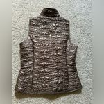 Spyder  Primaloft Thinsulate Vest Olive Green/Brownish Womens Sz S Zip And Snaps Photo 11