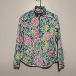 Lilly Pulitzer UPF 50+ Skipper Popover in Multi Grove Garden Size XXS Photo 1
