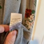 On the Byas  PacSun Gray Sweatshirt with Floral Accents size Medium Photo 7