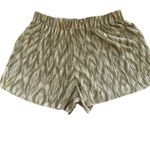 Almost Famous Oliveand Cream Striped Pajama Set Photo 2