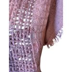 Taleen Mauve Pink Knitted Stylish Warm Scarf Women Sz 74x31 Photo 6