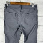 prAna Womens size 6 Jenna Moto Black Nylon Skinny Leg Pants W43170317 Photo 4