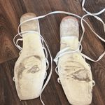 Mango  Tie Up Sandals Photo 2