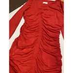 Socialite  | Ruched Asymmetric Long Sleeve Dress B19 Photo 5