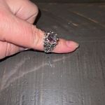 Source Unknown Assorted Womens Fashion Rings Silver Tone Gold Tone Black Stone Clear Stones Photo 2