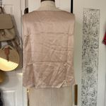 Italic 100% silk tank Pink Size L Photo 3