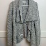 Lou & grey Gray Chunky Open Cardigan Photo 0