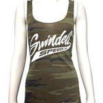 Alternative earth Racer Tank Speed Lab Camouflage Scooped Neck Tank Top Size LG Photo 0