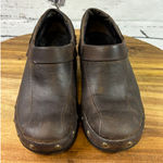 Merrell Women's Brown Leather Mules & Clogs Size 6.5 Photo 0