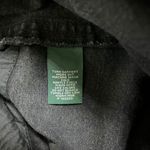 Ralph Lauren Lauren  Vintage Black Denim Pencil Skirt Knee Length Buckle Womens 6 Photo 8