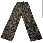 Missguided  Women’s Zebra Sheer Beach Cover Up Pants 6 NWOT Photo 1