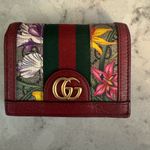 Gucci Floral Ophidia Supreme GG Canvas Card Case Wallet Photo 1