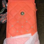 Badgley Mischka NEW Quilted Faux Leather Crossbody Phone Case Photo 6