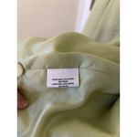 Eileen Fisher  Light Green Quilted Button Front Jacket Size 1X FLAWS Cotton Blend Photo 12