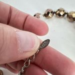 Esmor Bronze Metallic‎ Faceted Beaded Choker Necklace Brown Photo 3