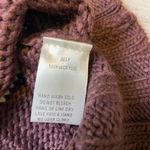 easel  Plum Striped Oversized Sweater. Size Large. Excellent Condition. Photo 7