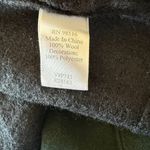 Coldwater Creek black sleeveless mock neck ruffle zip up wool sweater vest M Photo 7