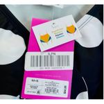 Tabitha Brown X Target Striped Polka Dot Puff Sleeve Swimsuit Black White S Photo 3