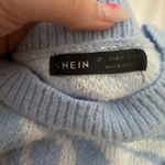 SheIn Sweater Cropped Zebra Blue Photo 1