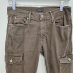 Mother Denim The Charmer Cargo The First move size 26 Green Photo 3
