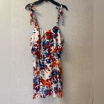Parker  Women's Size MediumSleeveless Ruffle‎ Dress Blossom Floral mini Dress Nwt Photo 1