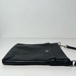 Coach  Kitt Black Leather Messenger Crossbody Bag Purse Photo 5