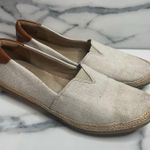 Clarks Women's Neutral Canvas Espadrille Danelly Sky Slip-On Comfort Shoes Sz 9 Photo 0