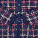 Vtg Mohair Wool Blend Cardigan Women's Small Cottagecore Paul Harris Cozy Knit Blue Photo 4