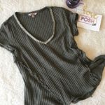 Juicy Couture Olive Green Boho Top Photo 1