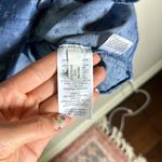 Madewell  Denim Tie-Strap Button‎ Front Sundress in Star Jaquard Photo 4