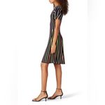 Milly Rainbow Knit Striped Multicolor Women's Dress Size Medium EUC Sold Out Photo 5